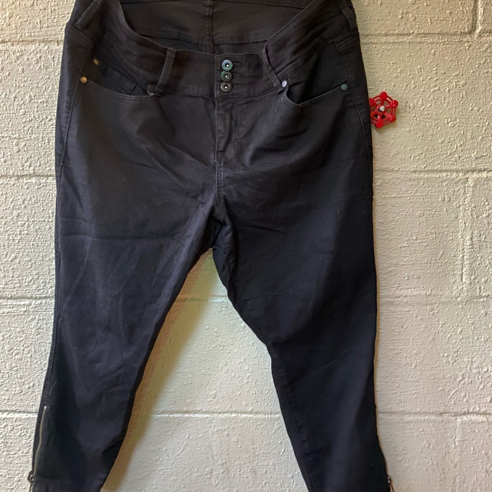 Torrid ankle zipper jeggings sz 16 XS